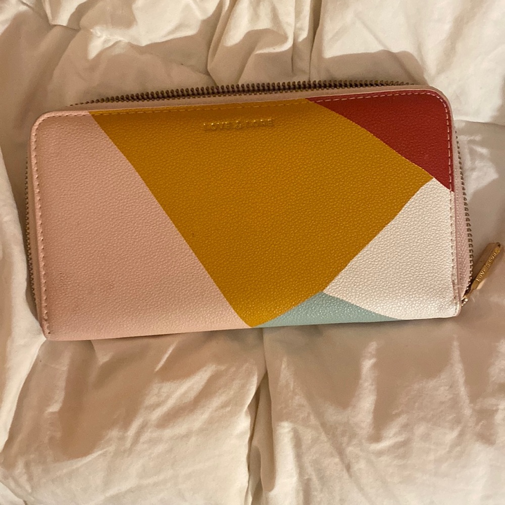 Love & Lore Geometrical Multicoloured Wallet